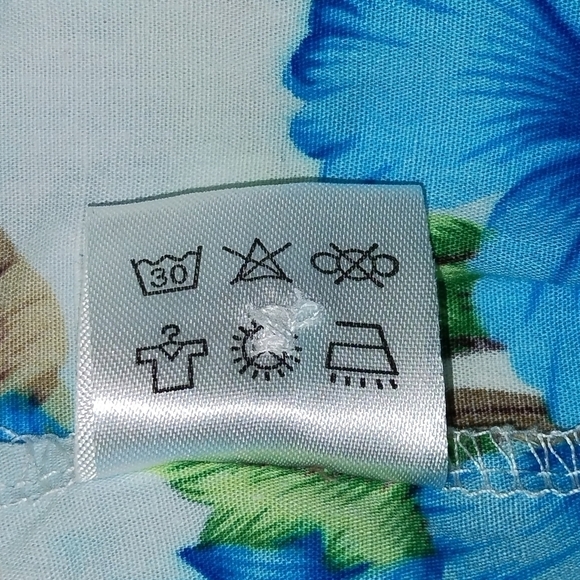 SSLR Hawaiian shirt floral notif colorful  Size: L - Picture 6 of 6